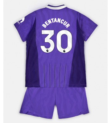 Tottenham Hotspur Rodrigo Bentancur #30 Tredjetrøje Børn 2026-27 Kortærmet (+ Korte bukser)
